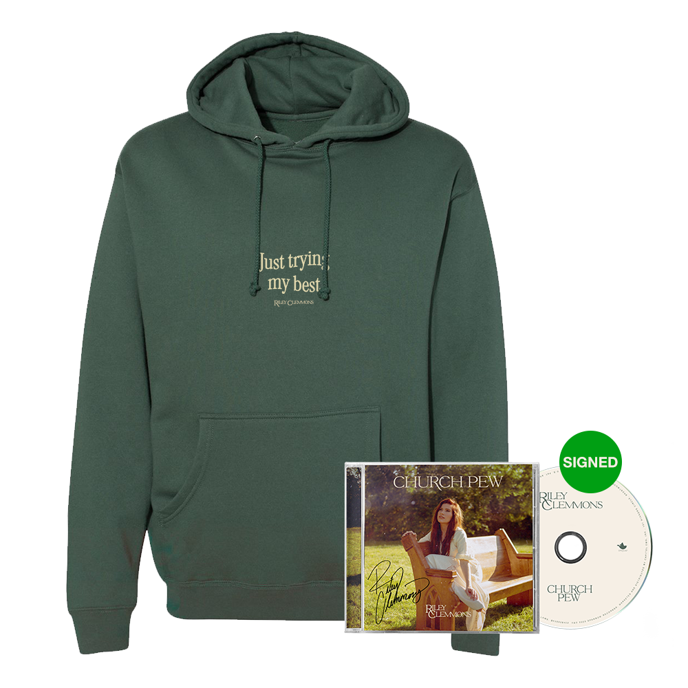 Just Trying My Best Hoodie + Signed CD Fan Pack